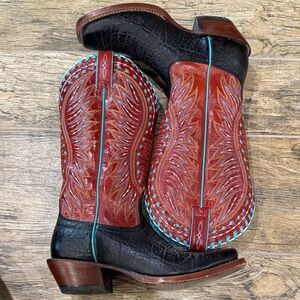 Ariat Black Leather Western Boots